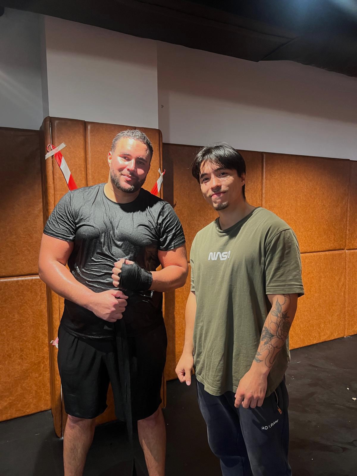 Nicolas Buffel coach avec Yanis — suivi boxe Grenoble